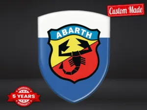 Fiat Abarth Türaufkleber Robust Hochwertig Professionell